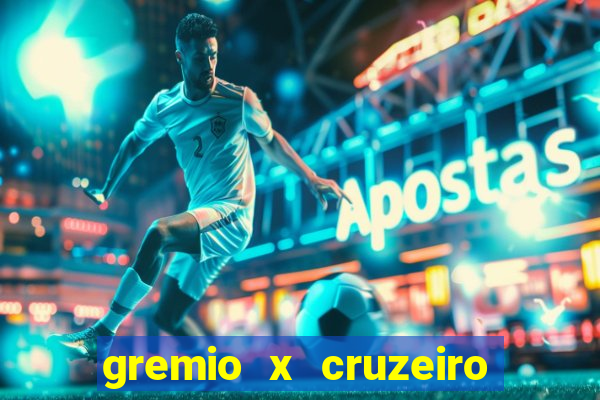 gremio x cruzeiro ao vivo hd